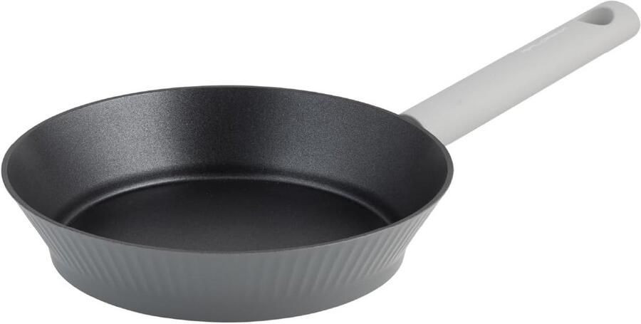 Aluminium Braadpan 20 cm met Antiaanbaklaag en Soft-Touch Handvat Geschikt voor Inductie