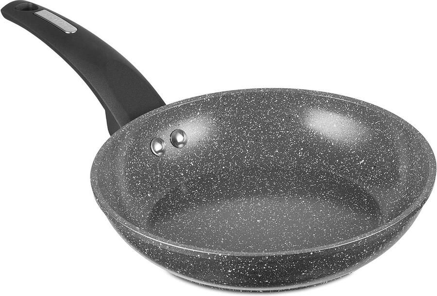 Aluminium Braadpan Kookpan Koekenpan Dagelijks Koken Gegoten Aluminium 20 cm Grafiet