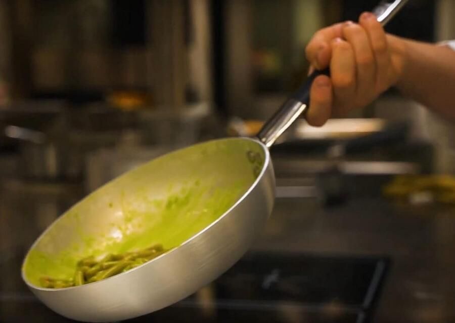 Aluminium braadpan met antiaanbaklaag 24 cm koelhandvat