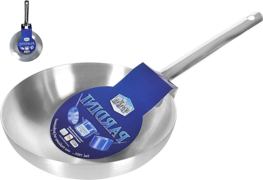 Aluminium Casserole Kookpan Pan Koken en Bereiden Met Handgreep 40 cm Grijs