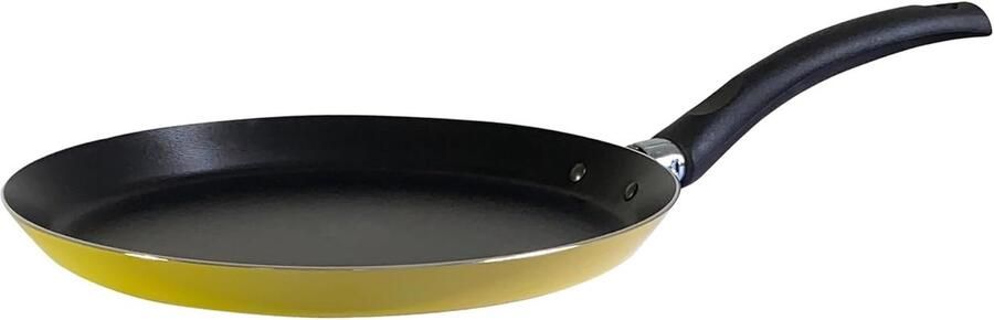 Aluminium Crêpepan met Antiaanbaklaag Gemaakt in Italië (25 cm)