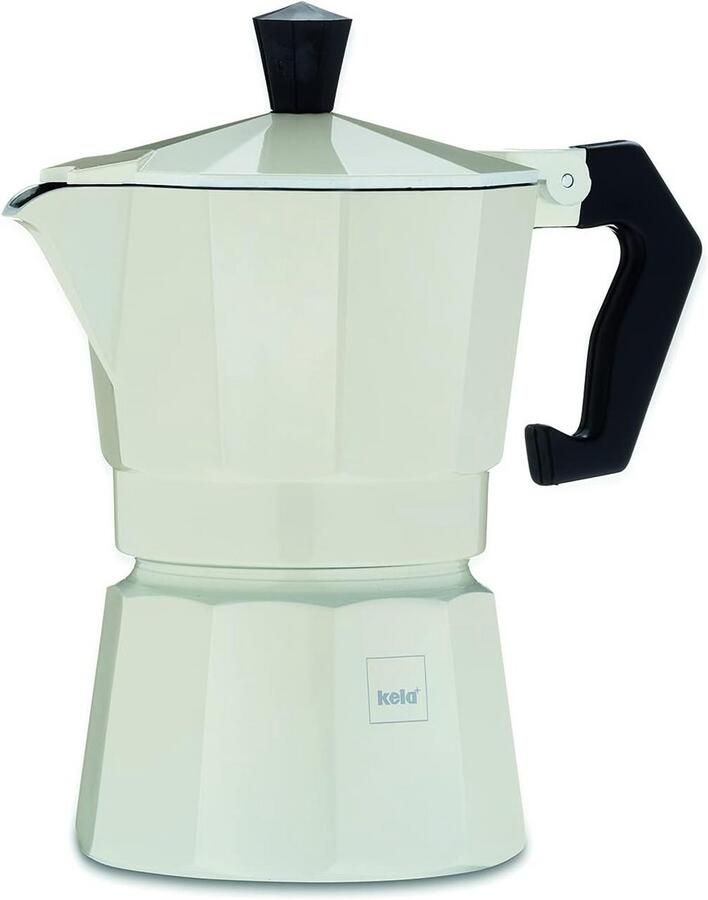 Aluminium Espressopot voor 3 Kopjes Geschikt voor Gas Keramisch en Elektrisch Fornuis