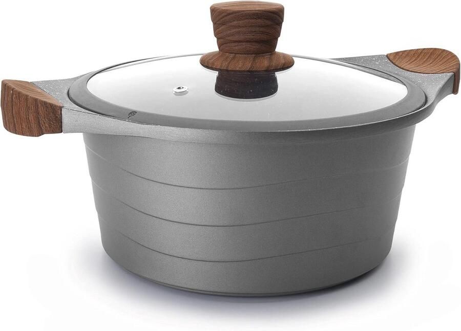Aluminium Gietpan 28 cm Ideaal voor Bakken en Braden