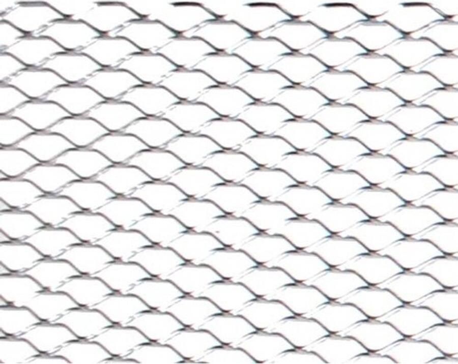 Aluminium Grill Hex.Type 33X100Cm Zilver