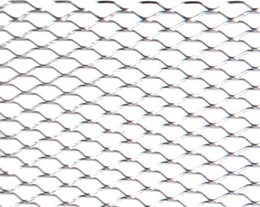 Aluminium Grill Hex.Type 33X100Cm Zilver