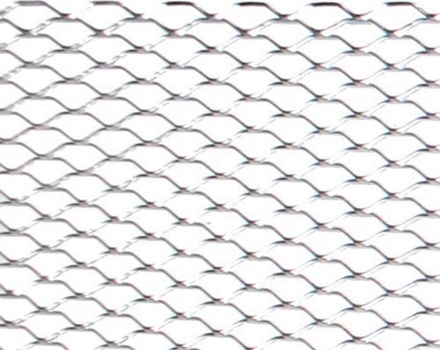 Aluminium Grill Hex.Type 33X100Cm Zilver