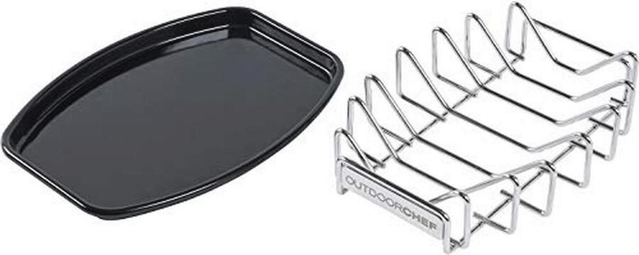 Aluminium Grillrek voor Buiten Perfect voor Vlees en Vis