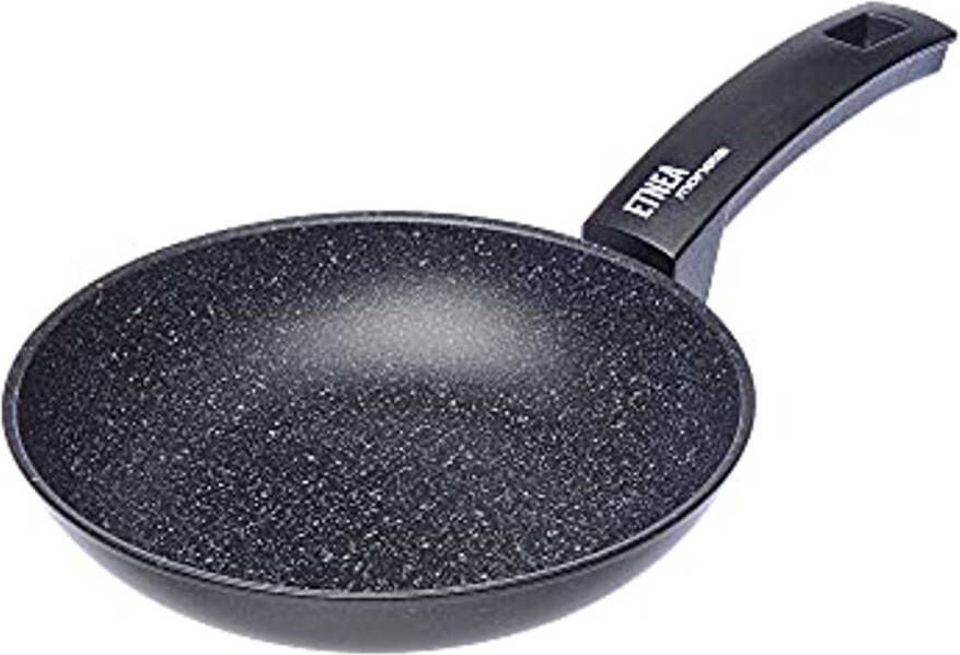 Aluminium Koekenpan 24 cm Ideaal voor Gezond Koken zonder Vetten