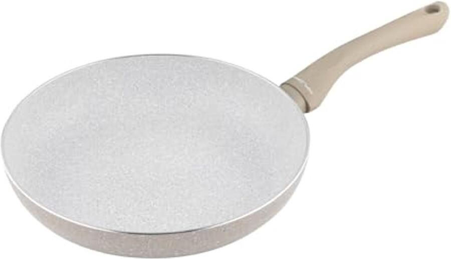 Aluminium Koekenpan 24CM met Antiaanbaklaag Snelle Verwarming Zacht Handgreep Stijlvol Ontwerp