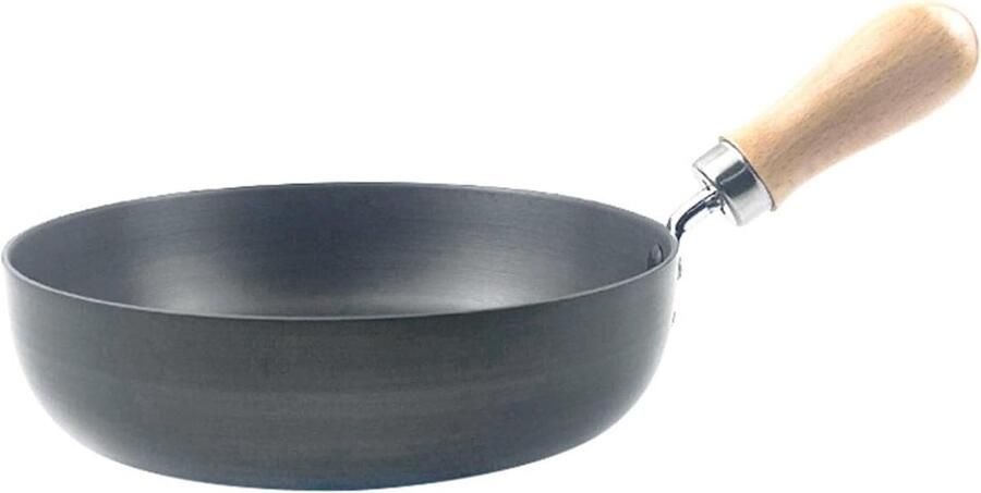 Aluminium Koekenpan Antiaanbak Pan Thuis Koken Platte Bodem 18 cm