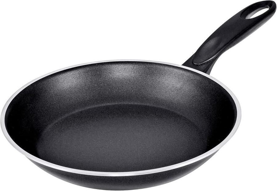 Aluminium Koekenpan Bakpan Koekenpan Dagelijks Koken Dubbele Anti-aanbaklaag Ø 32 cm Zwart