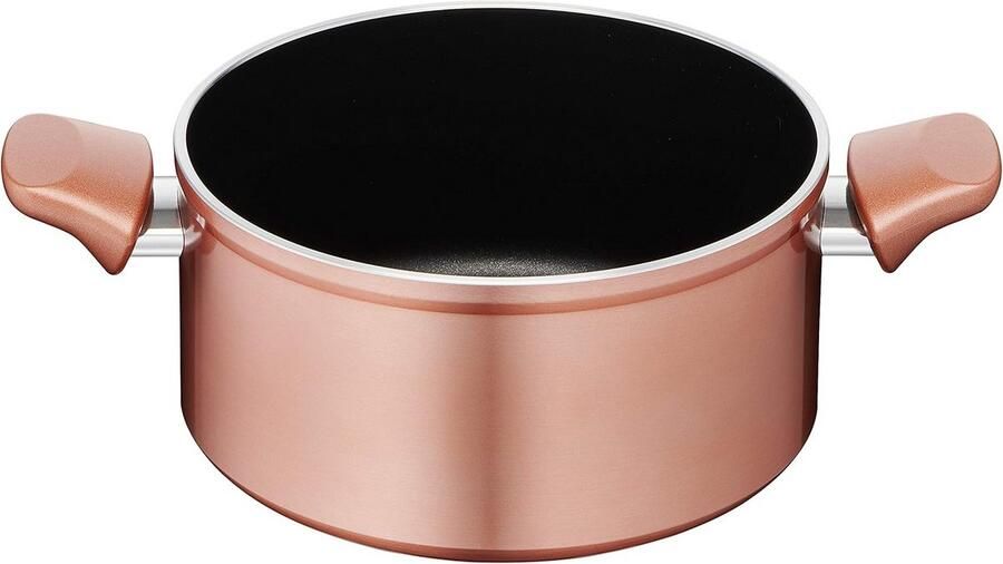 Aluminium Koekenpan met Koperlook en Antiaanbaklaag 24 cm Geschikt voor Oven