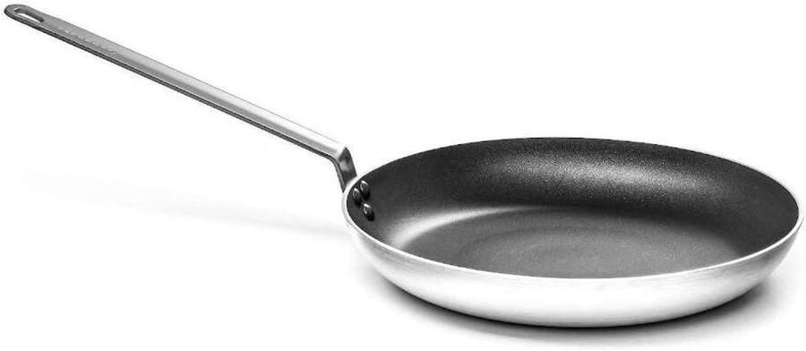 Aluminium Koekenpan Platte pan Frituurpan Snel bakken en braden Premium Teflon Platinum Plus coating