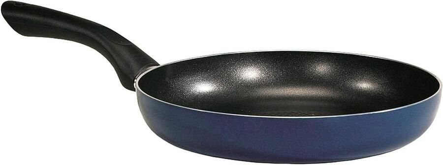 Aluminium Koekenpan Troja Gezond Koken Hoogwaardige Antiaanbaklaag 24 cm Blauw