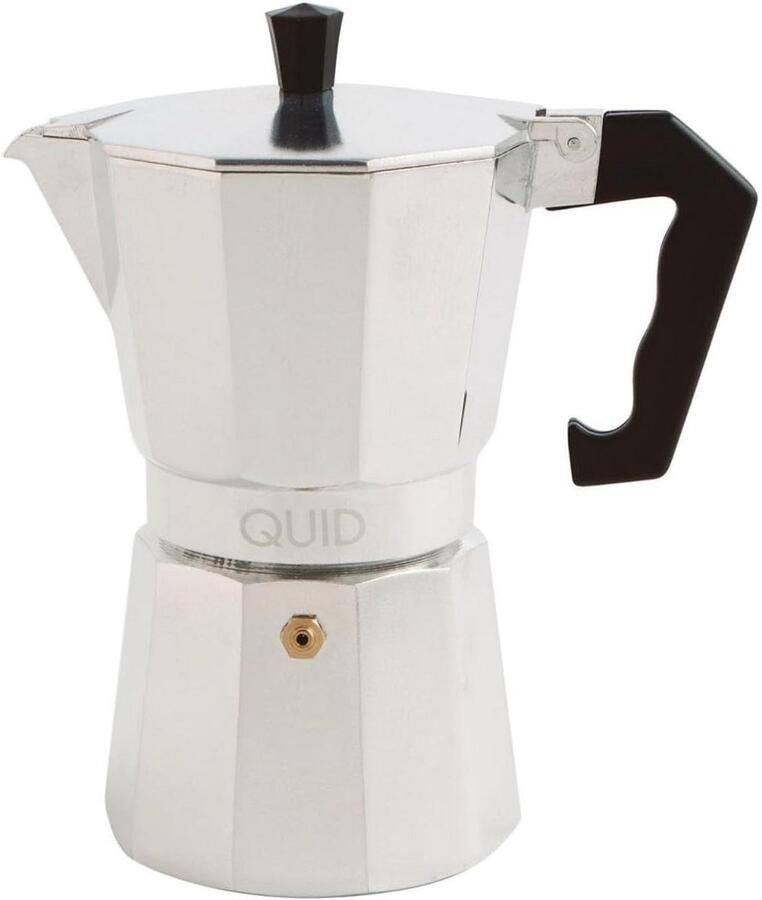 Aluminium Koffiezetapparaat voor 1 Kop Grijs