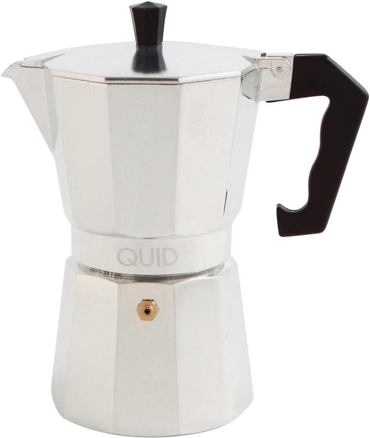 Aluminium Koffiezetapparaat voor 1 Kop Grijs