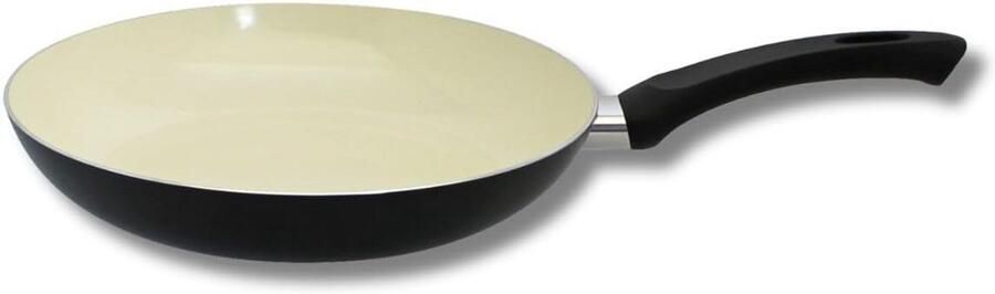 Aluminium Kookpan 24 cm met PFAS-vrije Keramische Anti-Aanbaklaag Geschikt voor Inductie