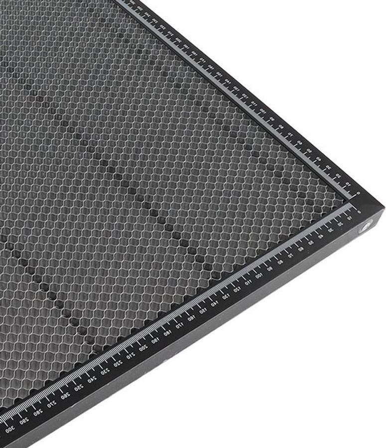 Aluminium Laser Bed met Warmteafvoer 38 x 40 cm Ideaal voor CO2 CNC Snijmachine en Werktafel met Honingraatstructuur - Foto 2