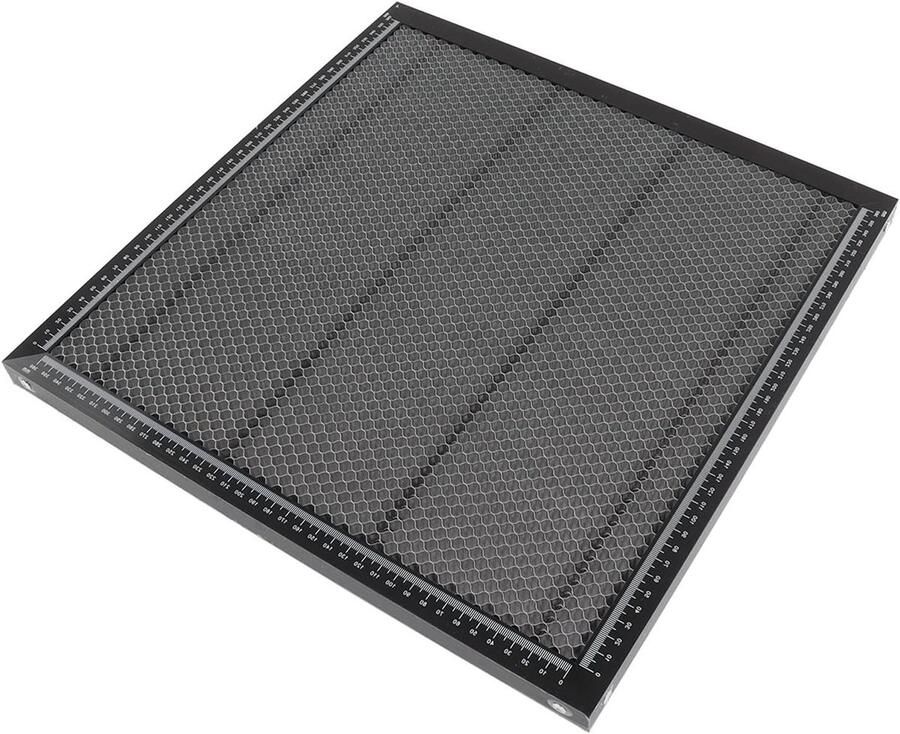 Aluminium Laser Bed met Warmteafvoer 38 x 40 cm Ideaal voor CO2 CNC Snijmachine en Werktafel met Honingraatstructuur