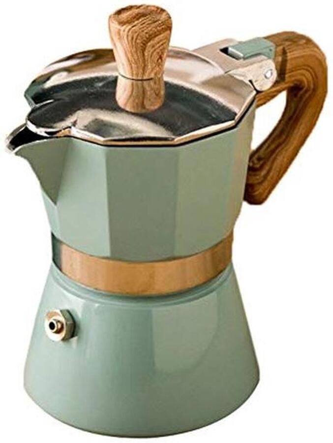 Aluminium Moka Espresso Koffiezetapparaat 150ml en 300ml