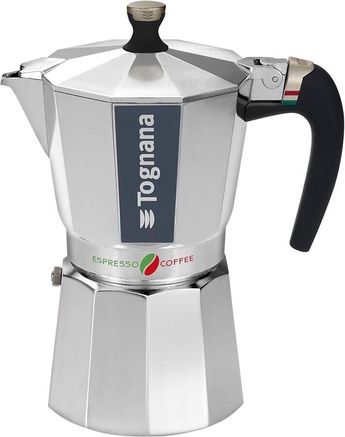 Aluminium Moka Express Koffiezetapparaat voor Espresso op alle Warmtebronnen