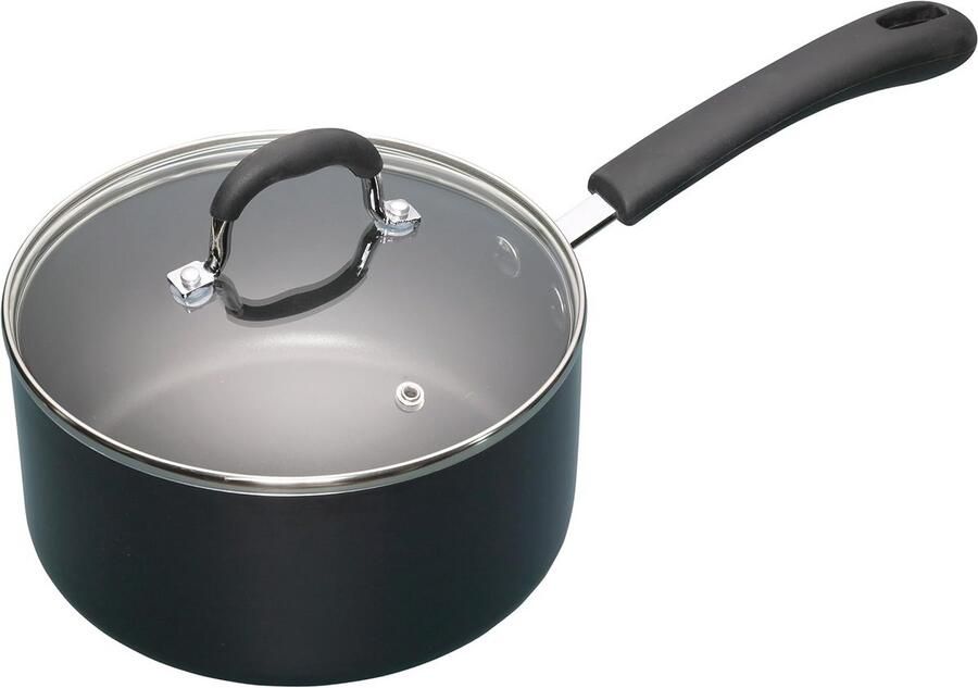 Aluminium non-stick emaille steelpan met deksel 2 cm (8) Duurzaam en veelzijdig kookgerei