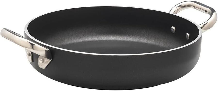 Aluminium omeletpan 20 cm 5 mm dikke bodem Geschikt voor inductie en alle kookplaten Lichtgewicht kookgerei