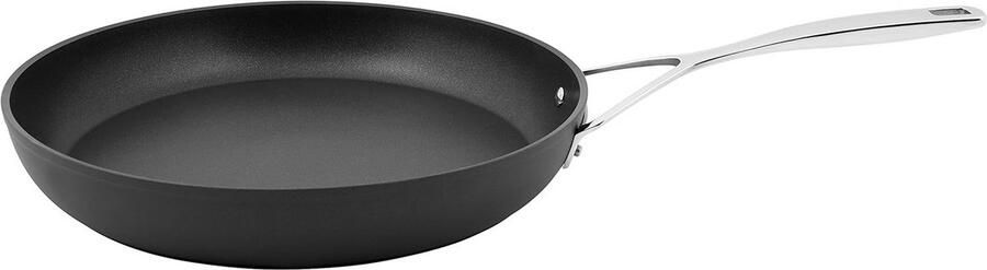 Aluminium Pan Kookpan Koekenpan Lekker Koken Snelle Opwarming 24 cm Zwart