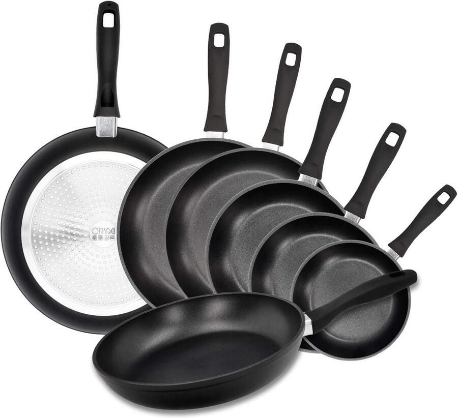 Aluminium Pan met Anti-aanbaklaag 28 cm Geschikt voor Inductie en Glaskeramische Kookplaten