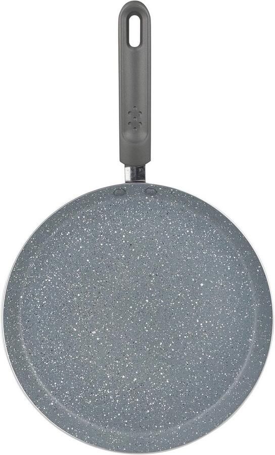 Aluminium Pannenkoekenpan Ø 26 cm met Keramische Antiaanbaklaag en Siliconen Handgreep Geschikt voor Alle Warmtebronnen