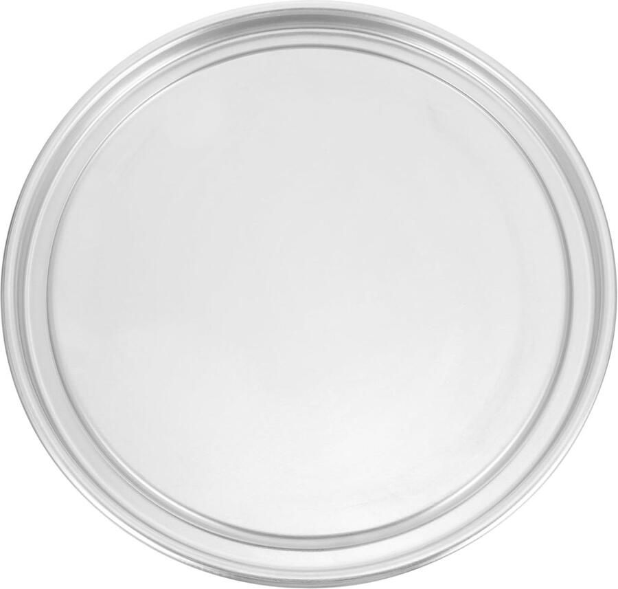 Aluminium Pizza Pan Deksel Bakplaat Afdekking Voedsel Beschermen Duurzaam Aluminium 27.8 x 27.8 cm Zilver
