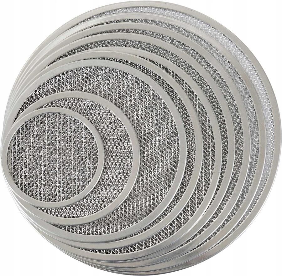 Aluminium Pizzanet 28 cm Perfecte Pizza Bakplaat