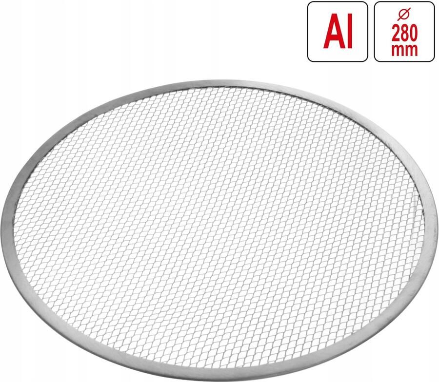 Aluminium Pizzanet 28 cm Professioneel Gastronorm Accessoire