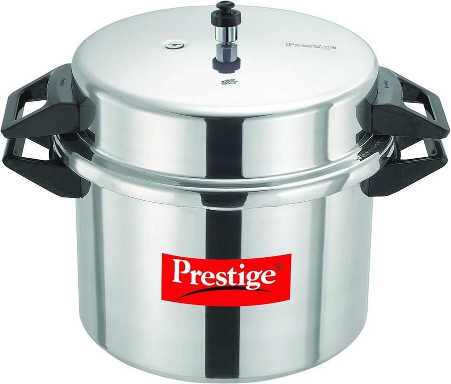 Aluminium Snelkookpan Diepe Drukpan Snel Koken Versterkte Nokken 20 Liter Aluminium