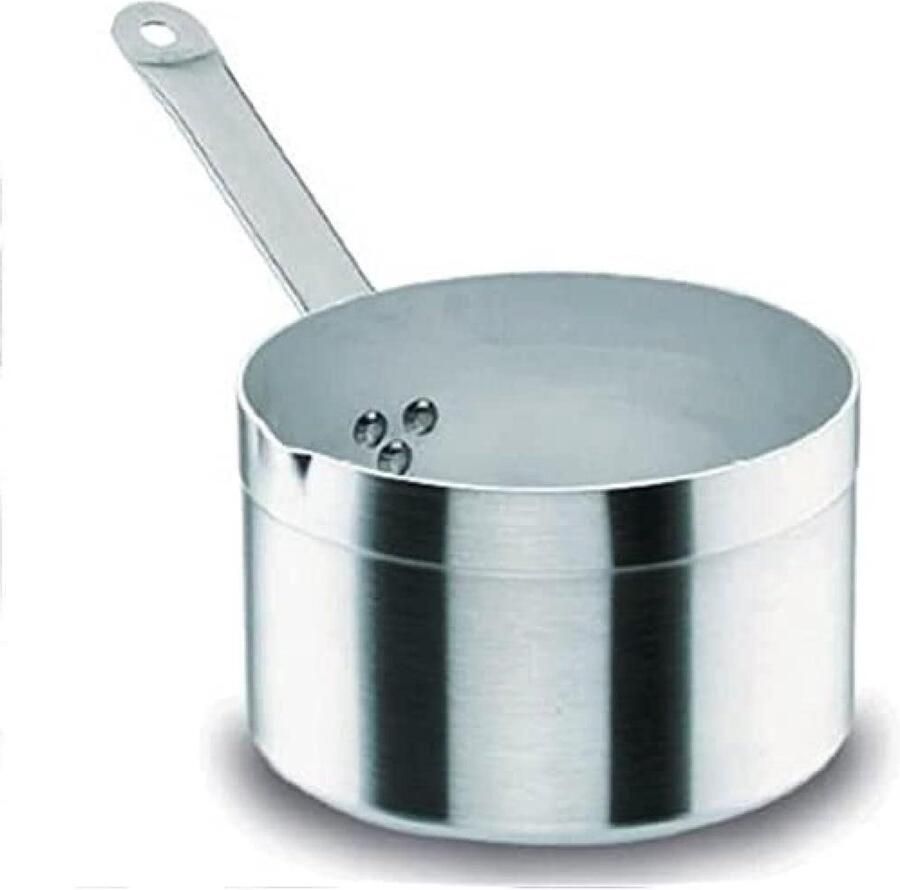 Aluminium Steelpan Kookpan Diep Koken en Bereiden Energiebesparende Deksel 2.2 Liter Zilver
