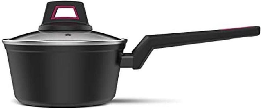 Aluminium stoofpan 18 cm met antiaanbaklaag voor alle warmtebronnen