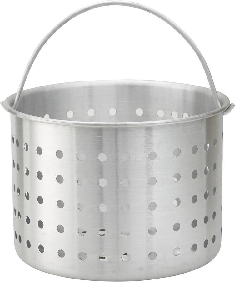 Aluminium Stoommand Stoominzet Gezond Koken NSF Gecertificeerd 20 kwart Zilver