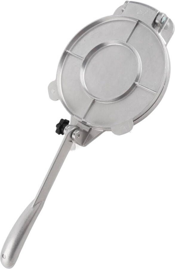 Aluminium Tortillapers en Multifunctioneel Deeg Pers 16cm