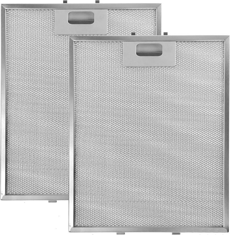 Aluminium Vetfilter voor Afzuigkap en Ventilator Universeel 305 x 265 mm 2 Stuks