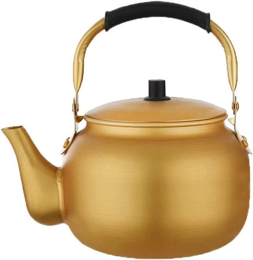 Aluminium Waterkoker Theepot Fornuis Snel Water Koken Lichtgewicht Materiaal 4 Liter