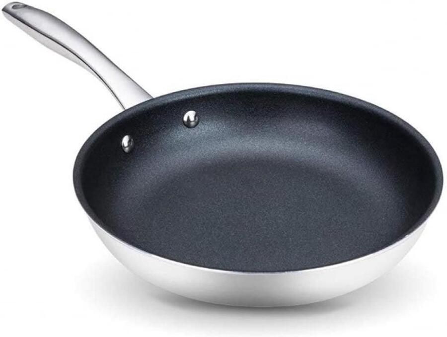 Aluminium Wok Koekenpan Dagelijks Koken Antiaanbak Keramiek 24cm Zwart