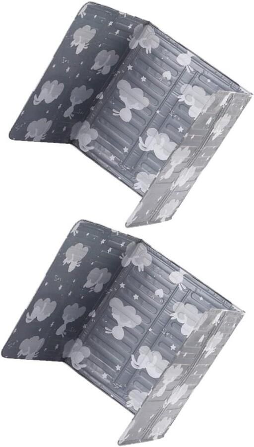 Aluminiumfolie Spatscherm Oliescherm Kookplaat Keuken Schoonhouden Opvouwbaar Ontwerp 84 x 32.5 cm Kleuren