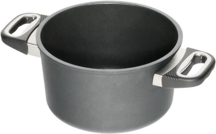 AMT Gastroguss Inductiekookpan 20 cm diameter zonder glazen deksel