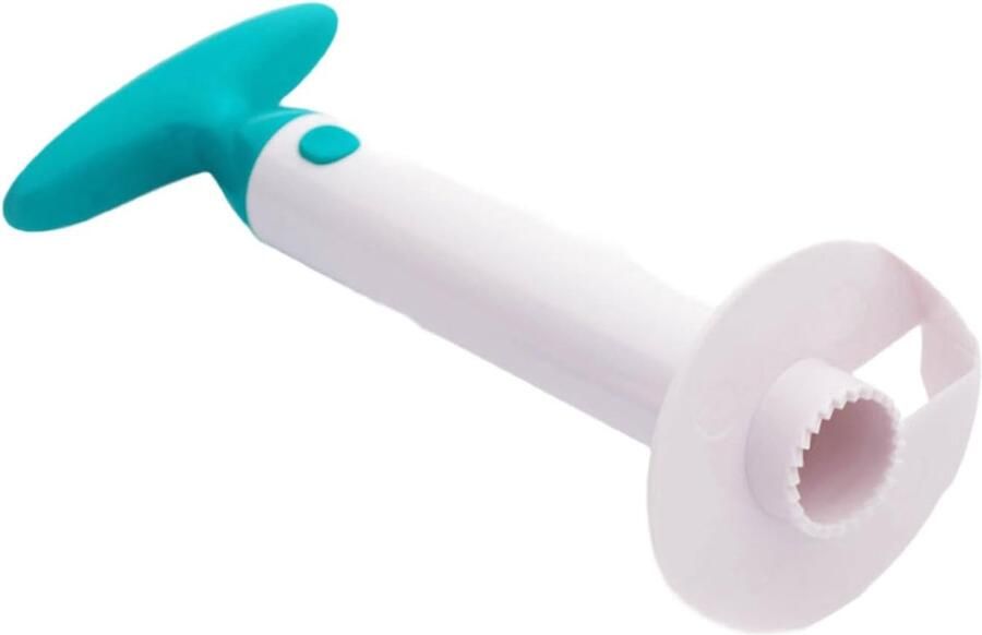 Ananasboor Snijmachine Fruit Snijder Eenvoudige Fruitbereiding Antislip Handvat 8.5 x 23 cm Blauw Groen