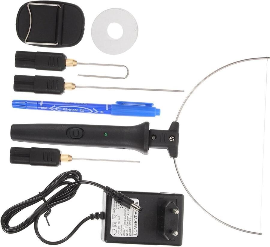 Anneome 1 Set Schuim Snijmachine Elektrische Schuimsnijder Foamboard Snijder Foamboardsnijders Voor Handwerk Elektrische Schuimsnijset Gereedschapskist Roestvrij Staal Verwarming