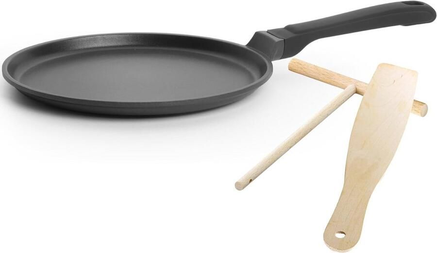 Anti-aanbak Crêpespan 26 cm PFOA-vrij Geschikt voor Alle Warmtebronnen