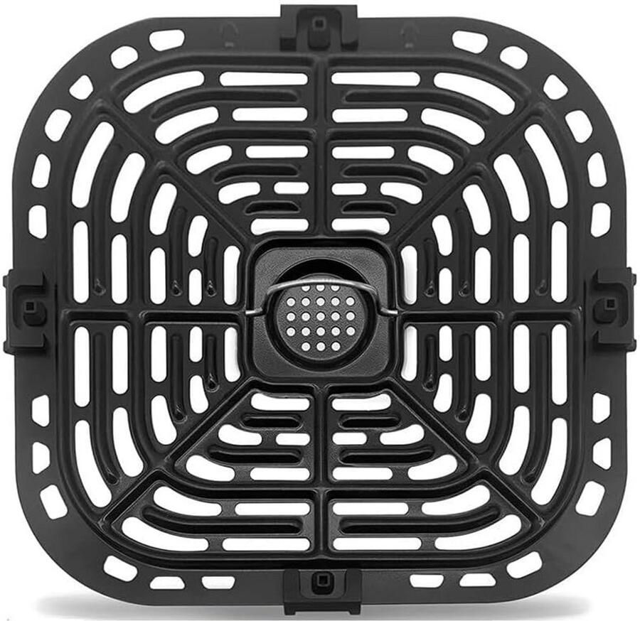 Anti-Aanbak Grillpan voor Airfryer Crisper Plate Accessoire 23x24 cm