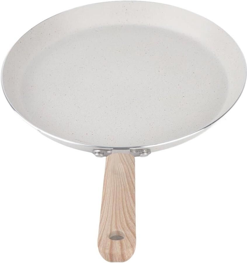 Anti-aanbak Koekenpan Steakpan Omeletpan Maaltijden Bereiden Ergonomische Handgrepen 22 cm Zwart