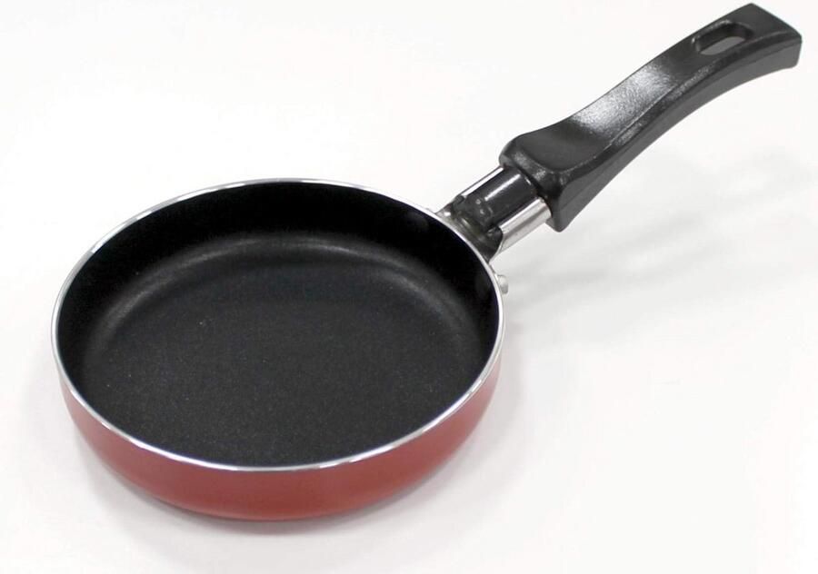 Anti-aanbak Mini Koekenpan 12 cm voor Eieren en Pannenkoeken Aluminium