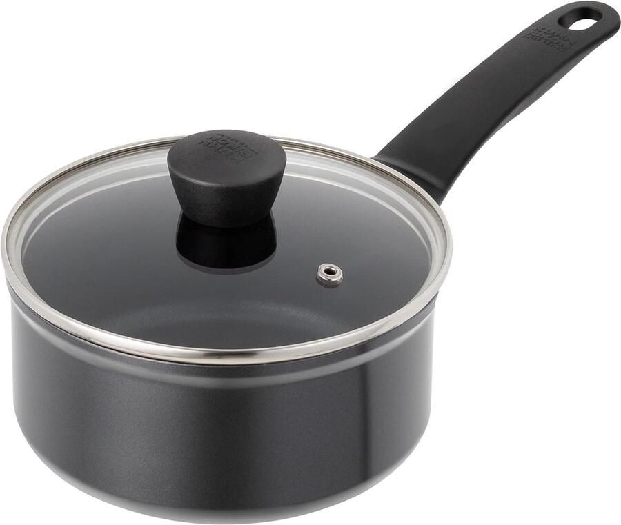 Anti-aanbakpan 18 cm met Inductiebodem en Ovenvaste Greep Aluminium Koekenpan